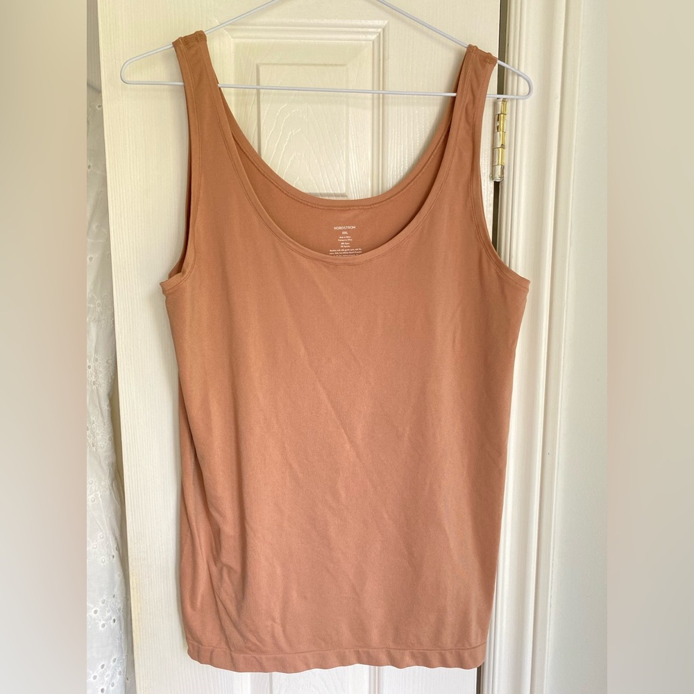 NWOT Nordstrom Women's Brown Tank Top